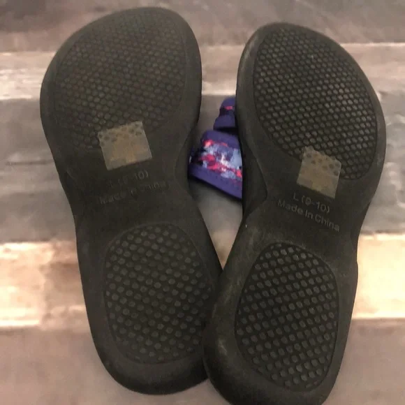 Purple soft super soft women’s sandals size L 9-10 - Picture 4 of 6